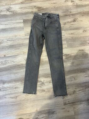 GAP Women’s Slim Straight Charcoal Jeans